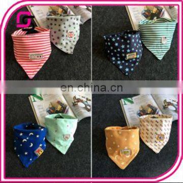 New design 2017 autumn fashion style cute baby bandana bib