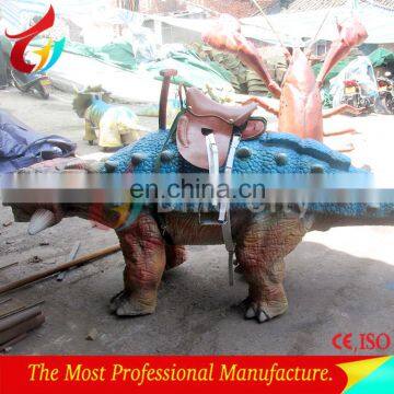 Children entertainment equipment riding dinosaur