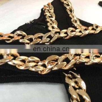 2017 Women's Rayon Stretch Bodycon Knee-length Wholesale Bandage Dress photo-4