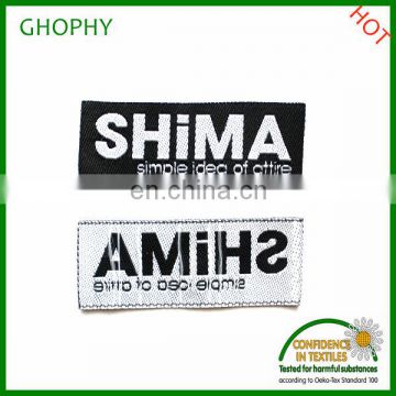 Custom Polyester Garment Size Sticker Label