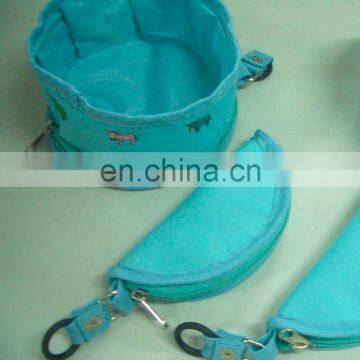 foldable portable bowl for pets and dogs