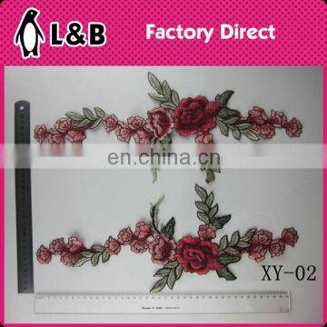 XY-05 Embroiderychemical Lace Collar,colorful Neckline Applique Rose Collars High-fashion Lace Collar Wholesale photo-6