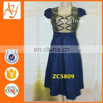 Summer Short Dress Chiffon Latest Dress Patterns Ladies Cutting Dress