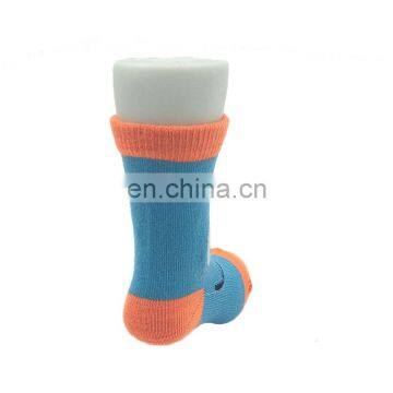 Baby Soft Stripe Pattern Carton Tube Cotton Nonslip Socks