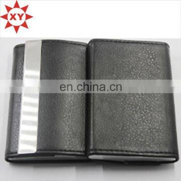 Stainless Steel Leather Name Card Business Card Holder photo-3