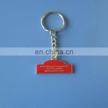 custom personalized logo OEM metal key chain