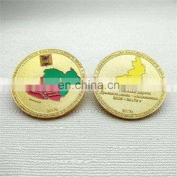 Beautiful Design Russian Color Filled Coin With Map on photo-3