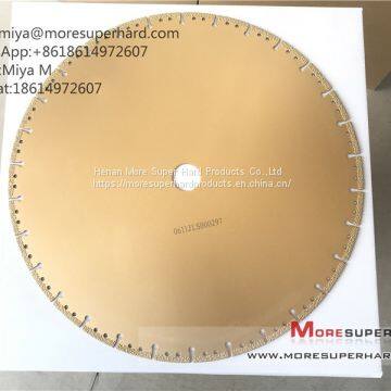 Vacuum Brazed Diamond Saw Blades for Cutting Marble Etc. Miya@moresuperhard.com photo-3