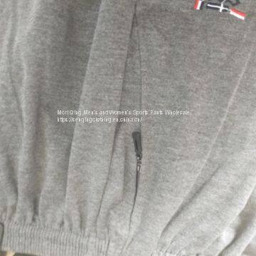 Men's Sports Trousers Autumn Straight Tube Embroidery Leisure Trousers photo-5