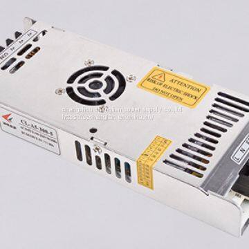 5V 60A 300W LED power supplies for indoor exterior display screen full color video wall