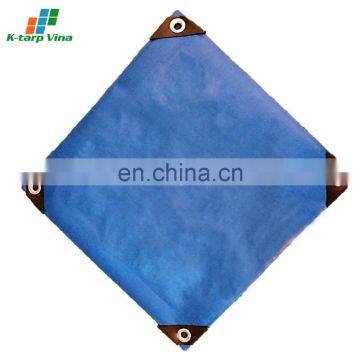 BLUE & SILVER CANVAS - EYELET, PP ROPE, CORNER BAR REINFORCEMENTS photo-2