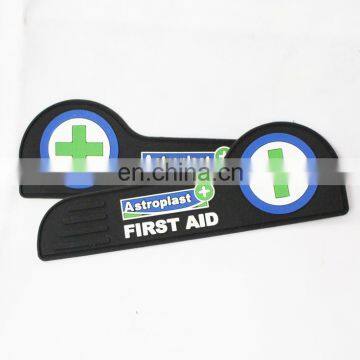 Funny design clothing embroidery patch,silicone/soft rubber pvc badges in customized design