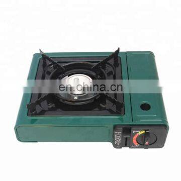 ODM OEM Portable Single Butane Gas Stove Burner Camping Patio Outdoor Orange with gas stove portable