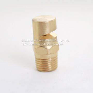 Brass deflector flat fan flood jet water spray nozzle for washing