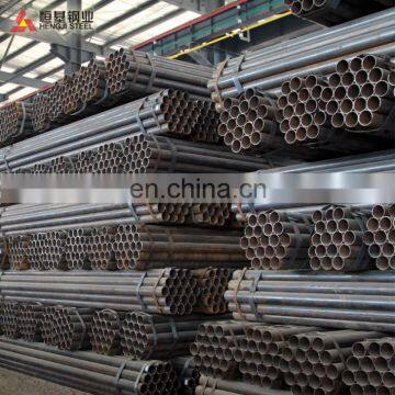 Black Tube Galvanized Round Iron Pipe Price Per KG photo-2