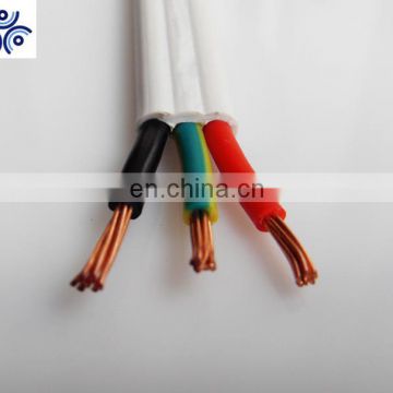 Hot sell NYIFY-F class 5 stranded conductor PVC insulated and sheathed flat cable