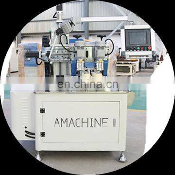 Excellent knurling thermal break machine with strip feeding for aluminum window and door