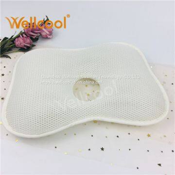 Washable 3d air mesh fabric baby pillow newborn pillow baby head pillow