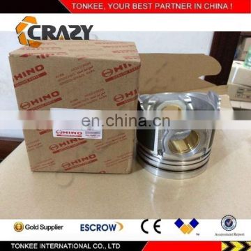 High quality J08E engine piston J08E piston excavator spare parts for HINO