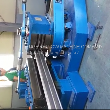 Rectangular corner bellow bending machine