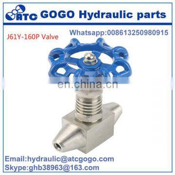 Stainless Steel 304 J61Y-320P DN6 DN10 DN15 DN20 High Temperature and Pressure Instrument Stop Valve J61y-160p J61Y-250P photo-3