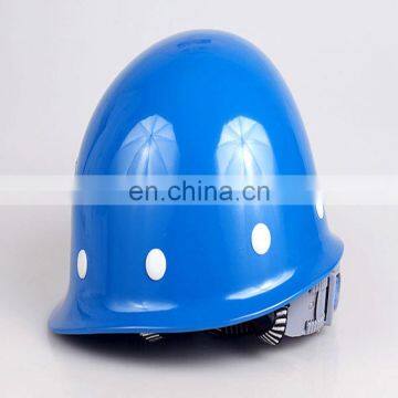 High Density Poly Thgene Fire Fighter Helmet with 6 points plastic suspension horness