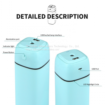 Lucky Desk Car Evaporative Humidifier Ultrasonic Fine Mist Rechargeable 4l no Sound for Bedroom photo-2