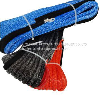 Recomen Hjgh Strength Winch Rope 12 mm Anchor Rope Uhmwpe Winch l Rope for Sale photo-3