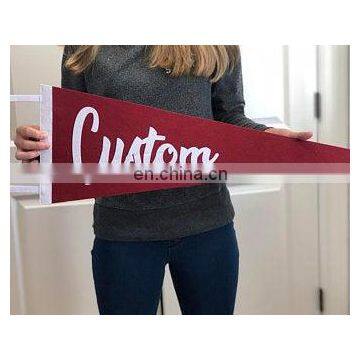 New Design Bunting Banner Printed Triangle Felt Advertising Flag photo-5