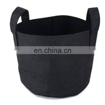 Garden Reusable Felt Non Woven Biodegradable Black Fabric Grow Bag photo-3