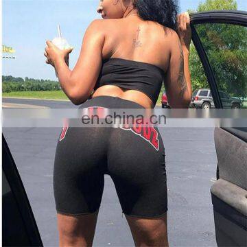 Wholesale Fashion Modal Logo Club Sexy Women Shorts photo-4