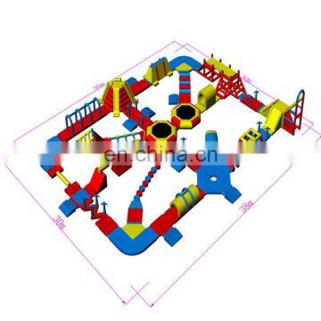 Portable Children Inflatable Water Park Equipment In Ocean For Water Amusement Park photo-2