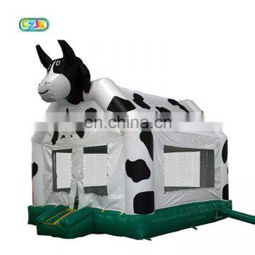 cow jumper inflatable bouncer jumping bouncing  bouncy castle bounce house