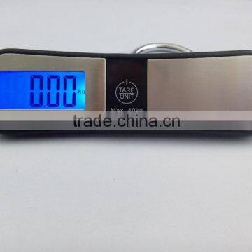 40kg/10g Portable LCD Digital Fish Hanging Luggage Weight Electronic Hook Scale photo-3