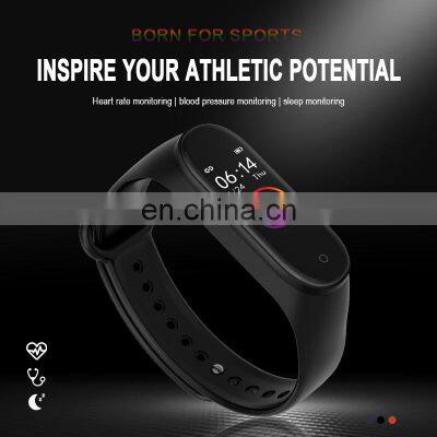 M4 Smart Bracelet Women Band Smartwatch Blood Pressure Heart Rate Monitor Ladies Wrist Watches All Types photo-5