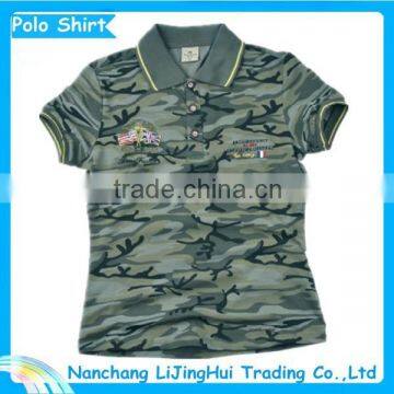 Fashion latest design polo shirt stock