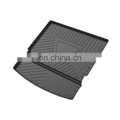 Car accessories waterproof 3d trunk mat use for Jeep Commander (5-seats) 2018-2019