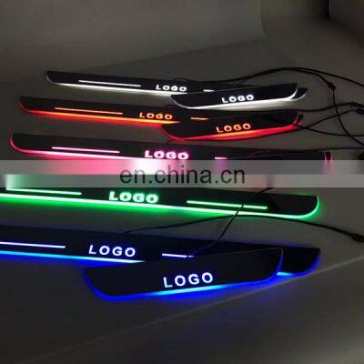 Led Door Sill Plate Strip for subaru forester dynamic sequential style Welcome Light Pathway Accessories