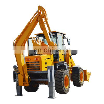 High benefit tractor rear backhoe excavator backhoe loader for minitractor