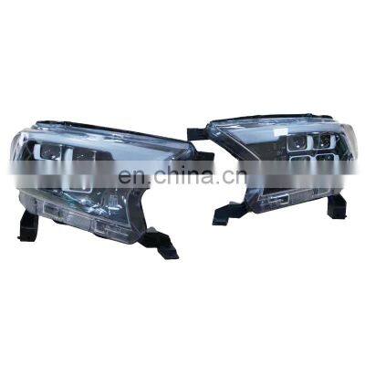 Wholesale New Design Upper-premium Car Front Light Auto Led Head lamp For ranger T7 T8 2015-2021