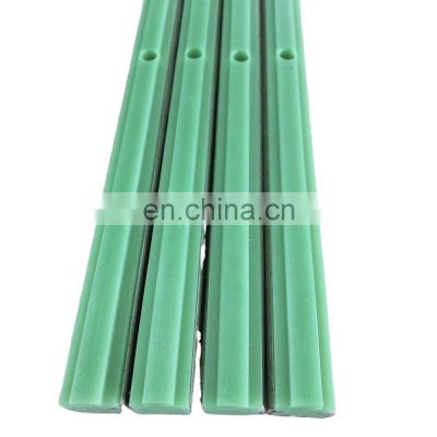 UPE CNC green wear resistant Machining Tracking Guide Rail