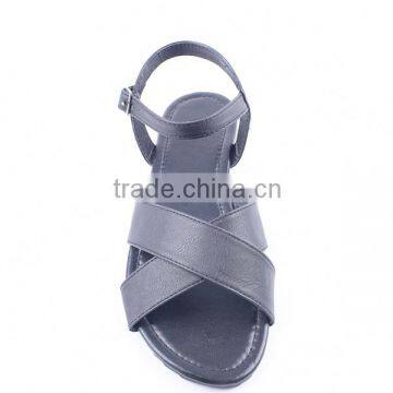 Simple Style Cheap Summer Wholesale Asian Womens Flat Fancy Buckled up Sandals photo-4