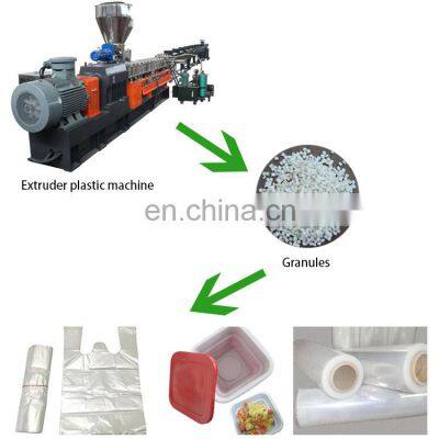 Compostable Bags 100% Biodegradable Granules Biodegradable Plastic Granules Making Machine