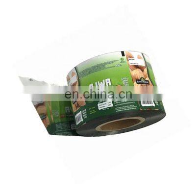 Custom Printed Almond Nuts Aluminium Foil Plastic Food Packaging Film Roll photo-5