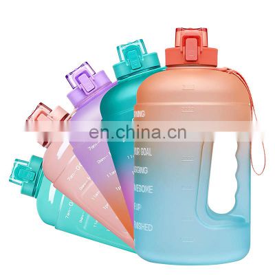 64oz 5 Gallon hot selling outdoor big capacity camping gym protein premium fitness water bottle sport with customized logo