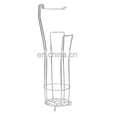 HTR-20001 свободностоящий металлический полотенцесушитель с двумя штангами photo-5