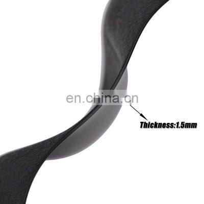 Autoaby Leather Texture Car Silicone Steering Wheel Cover Soft Multi Color Universal Skin Soft Silicon Steering Wheel Cover photo-5