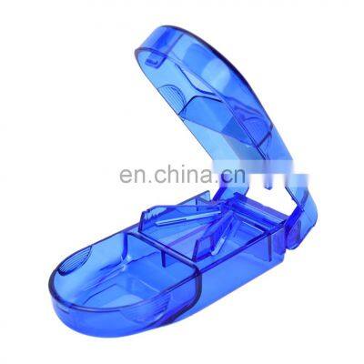 High quality plastic blue tablet cutter for patient