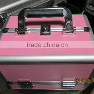 2013 new design purple tattoo cases ,Aluminum tattoo cases ,tattoo equipment case with p lastic plate