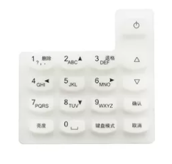 90 Shore A Silicone Numeric Keypad For Electronic Equipment photo-3